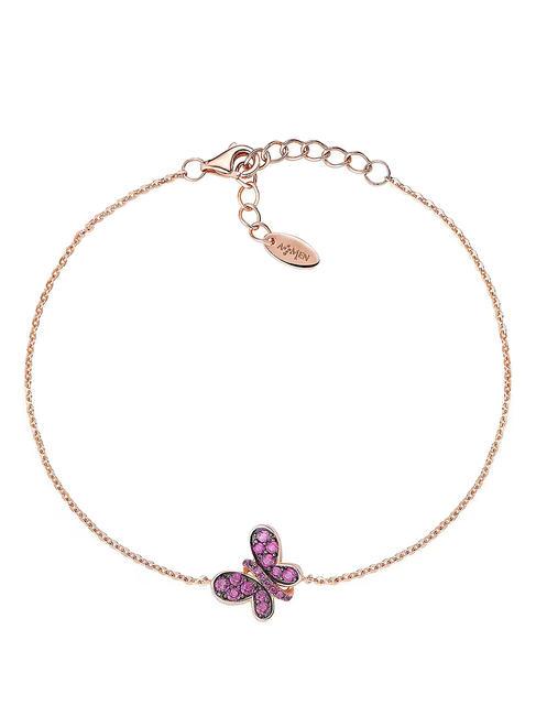 AMEN FARFALLE Bracelet zircon cubique violet Rose - Bracelets
