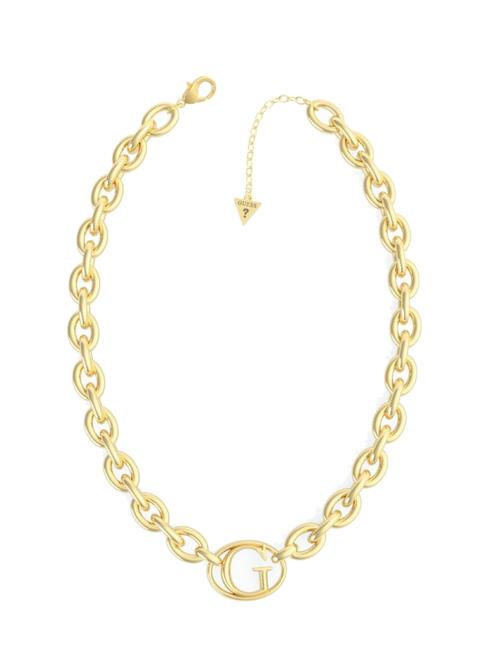 GUESS GUESS ICONIC Collier or jaune - Colliers