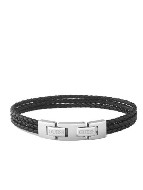 GUESS ALAMEDA Bracelet acier inoxydable/noir - Bracelets pour hommes