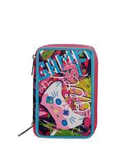SJGANG COLOR Mallette avec kit scolaire complet fleur de cactus - &Eacute;tuis et Accessoires - 1