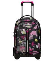 SEVEN JACK KIDDIE CRUSH Sac &agrave; dos &agrave; roulettes amovible IBIS ROSE - Sacs &agrave; dos &agrave; roulettes - 1
