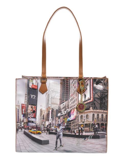 YNOT YESBAG Sac shopping carré patineur new-yorkais - Sacs pour Femme