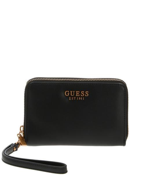 GUESS LAUREL Portefeuille avec manchette NOIR - Portefeuilles Femme