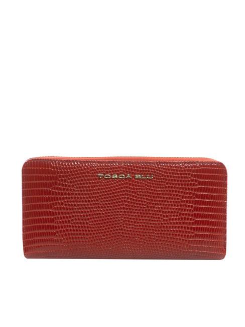 TOSCA BLU HELSINKY Grand portefeuille en cuir ROUGE - Portefeuilles Femme