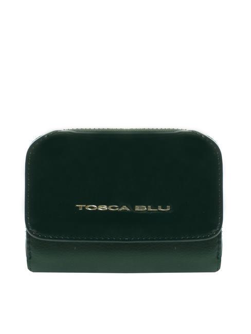 TOSCA BLU BERLIN Portefeuille S avec détail en daim vert - Portefeuilles Femme