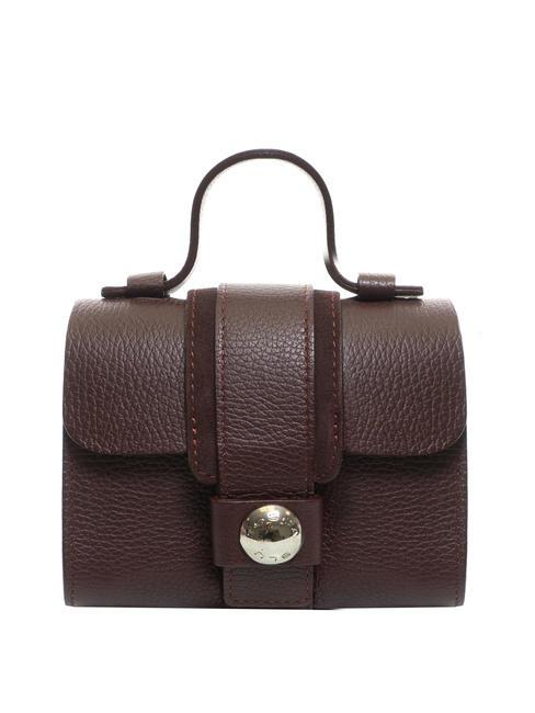 TOSCA BLU DUBROVNIK Mini sac tronc en cuir Bordeaux - Sacs pour Femme