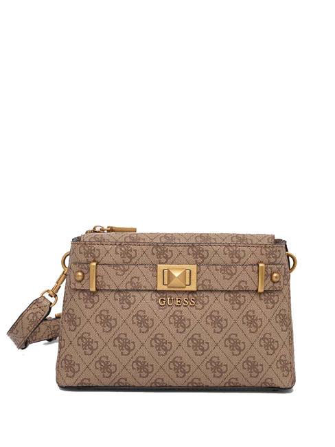 GUESS AIETA sac d'épaule LOGO DE LAIT - Sacs pour Femme