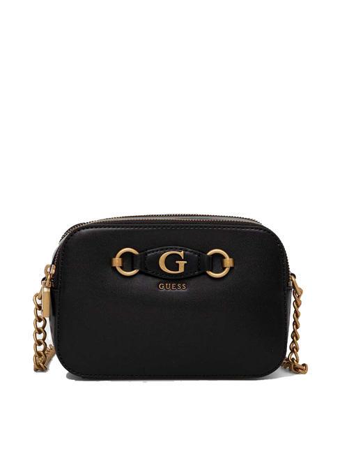 GUESS AMANTEA Sac photo à bandoulière NOIR - Sacs pour Femme