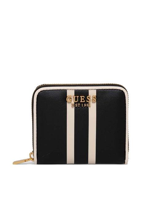 GUESS MILDRED Petit portefeuille zippé NOIR - Portefeuilles Femme