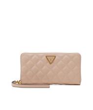 GUESS GIULLY Portefeuille organisateur cr&egrave;me d'abricot - Portefeuilles Femme - 1