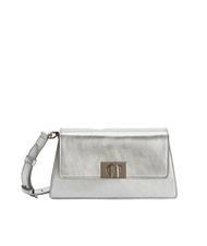 FURLA ZOE Sac &agrave; bandouli&egrave;re COULEUR ARGENT - Sacs pour Femme - 1