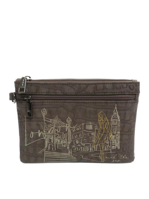 YNOT EMMA Sac moyen pour tout taupe de Londres - Sacs pour Femme