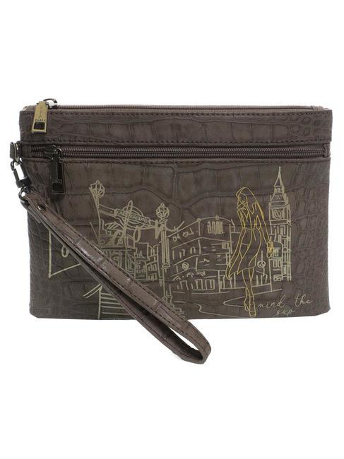 YNOT EMMA Sac moyen pour tout taupe de Londres - Sacs pour Femme