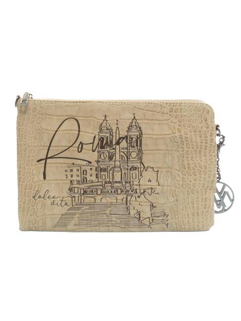 YNOT EMMA Pochette à la main beige de rome - Sacs pour Femme