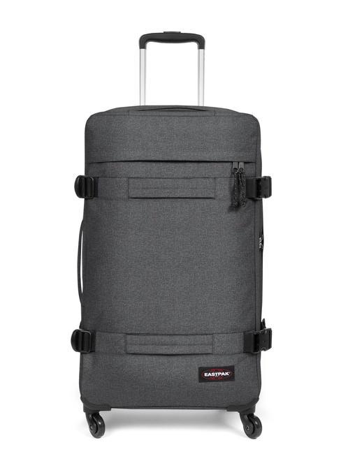 EASTPAK TRANSIT'R Chariot de taille moyenne BlackDenim - Valises Semi-rigides