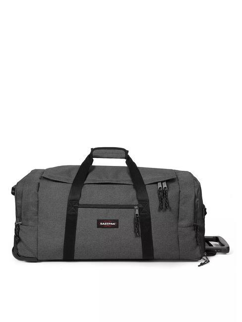 EASTPAK LEATHERFACE L Grand sac à roulettes BlackDenim - Valises Semi-rigides