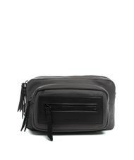 TRUSSARDI ZENITH Poche Gris fonc&eacute; / noir - Sacs banane - 1
