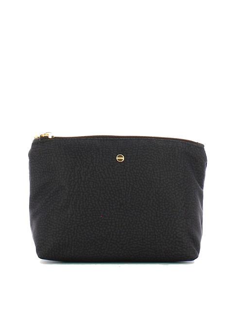 BORBONESE CLASSICA M Beauté noir foncé - Pochettes & Trousses