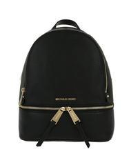 MICHAEL KORS RHEA Sac &agrave; dos en cuir noir - Sacs pour Femme - 1