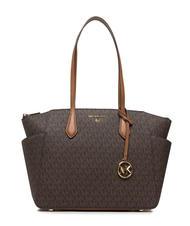 MICHAEL KORS MARILYN Sac de courses brun/gland - Sacs pour Femme - 1