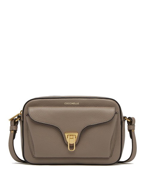 COCCINELLE BEAT SOFT Petit sac à bandoulière taupe chaud - Sacs pour Femme