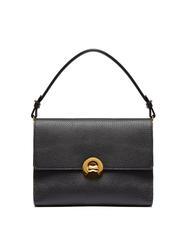 COCCINELLE BINXIE Sac dossier en cuir martel&eacute; Noir - Sacs pour Femme - 1