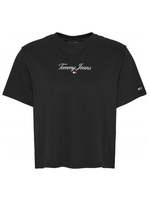 TOMMY HILFIGER TJ CLASSIC ESSENTIAL T-shirt en cotton NOIR - T-shirt