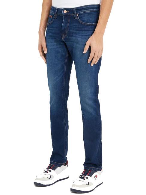 TOMMY HILFIGER TJ SCANTON Jean coupe slim jean foncé - Jeans