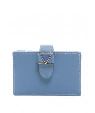 GUESS   Porte-cartes effet Saffiano glycine - Portefeuilles Femme - 1