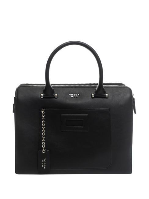 TOSCA BLU HARVARD Porte-documents à clous Noir - Sacs pour Femme