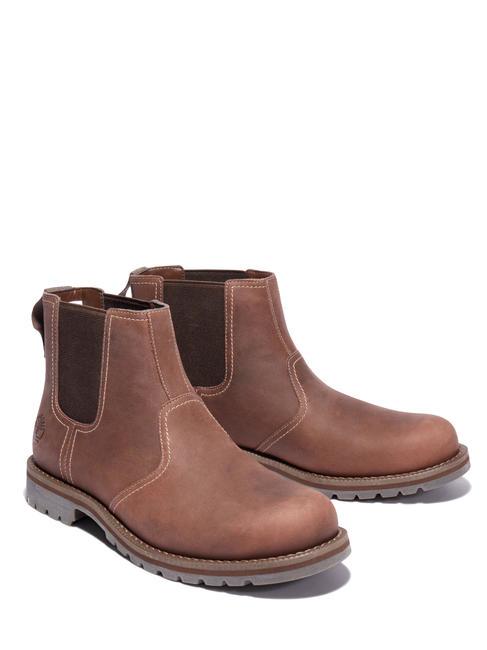 TIMBERLAND LARCHMONT Bottine Chelsea en cuir Brownies - Chaussures Homme