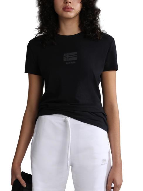 NAPAPIJRI S-IBARRA T-shirt en cotton noir 041 - T-shirt