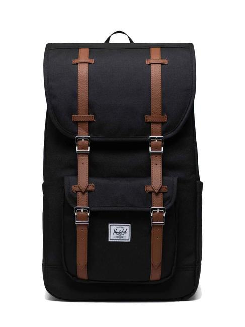 HERSCHEL LITTLE AMERICA  Sac à dos de taille standard NOIR - Sacs à dos pour l'École & les Loisirs