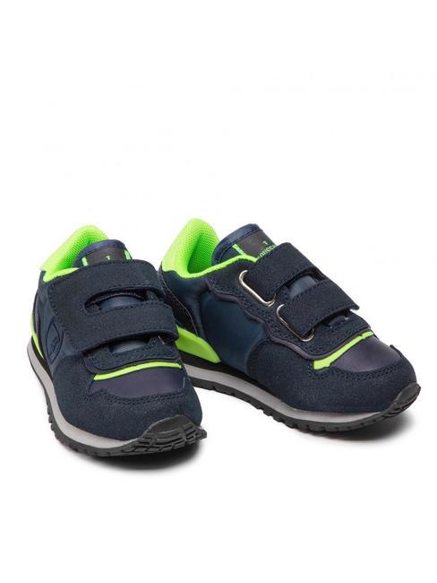 TRUSSARDI PHILLY Baskets enfant unisexe marine/lib/g - Chaussures de bébé