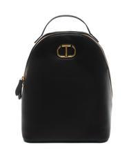 TWINSET OVAL T Sac &agrave; dos en cuir - Sacs pour Femme
