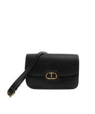 TWINSET OVAL T Sac &agrave; bandouli&egrave;re avec rabat - Sacs pour Femme
