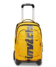 INVICTA NEW PLUG LOGO Sac &agrave; dos Trolley amovible, 2 roues safran - Sacs &agrave; dos &agrave; roulettes - 1