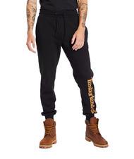 TIMBERLAND LINEAR LOGO REGULAR Joggeurs noir / botte de bl&eacute; - Costumes de sport pour hommes - 1