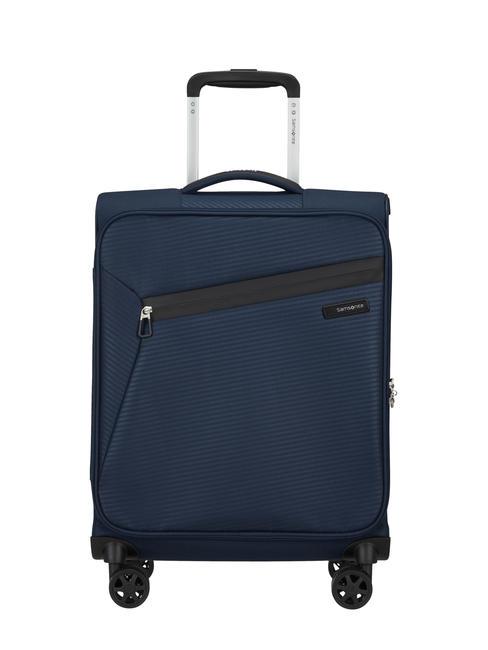 SAMSONITE LITEBEAM Petit chariot midnightblue - Valises cabine
