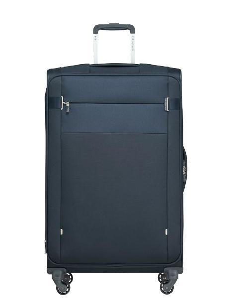 SAMSONITE Chariot CITYBEAT exp, grande taille ultra légère blu navy - Valises Semi-rigides