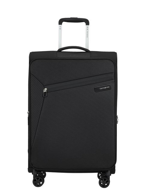 SAMSONITE LITEBEAM Chariot extensible moyen NOIR - Valises Semi-rigides