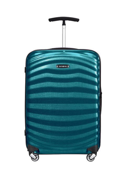 SAMSONITE Valise Ligne LITE-SHOCK ; taille moyennne ; ultra-légère petrolblue - Valises Rigides