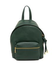 LESAC VANESSA Sac &agrave; dos en cuir Dollar vert fonc&eacute; - Sacs pour Femme - 1