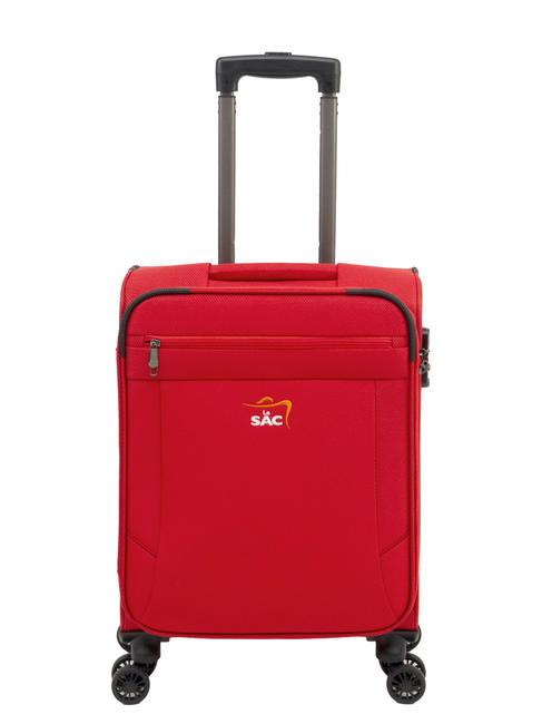 LESAC LIGHT FLY Chariot à bagages à main rouge - Valises cabine