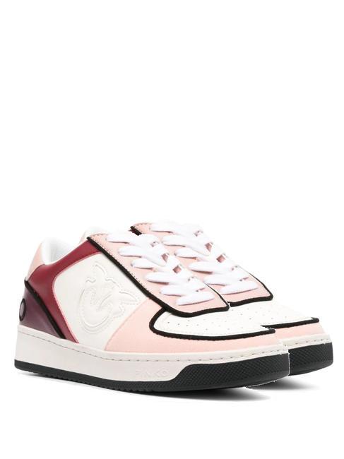 PINKO JOLIET Baskets blanc/rose/rouge - Chaussures Femme