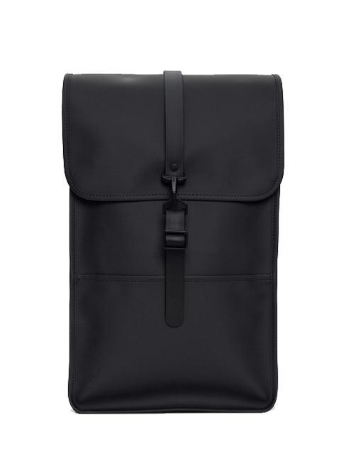 RAINS BACKPACK Sac à dos étanche noir - Sacs à dos