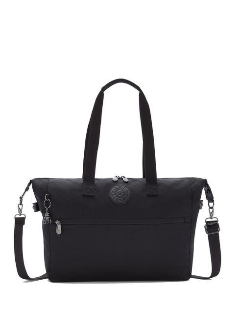 KIPLING ILIA Grand sac pour ordinateur portable 13" Noir riche - Porte Documents Travail