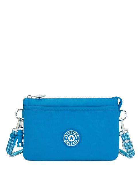 KIPLING RIRI S Mini sac plat bleu impatient - Sacs pour Femme
