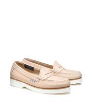 DOCKSTEPS LOMA 1510 Chaussure bateau en cuir cr&egrave;me - Chaussures Femme - 1