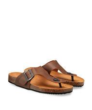 DOCKSTEPS VEGA 2284 Sandale tong en cuir avec boucle - Chaussures Homme